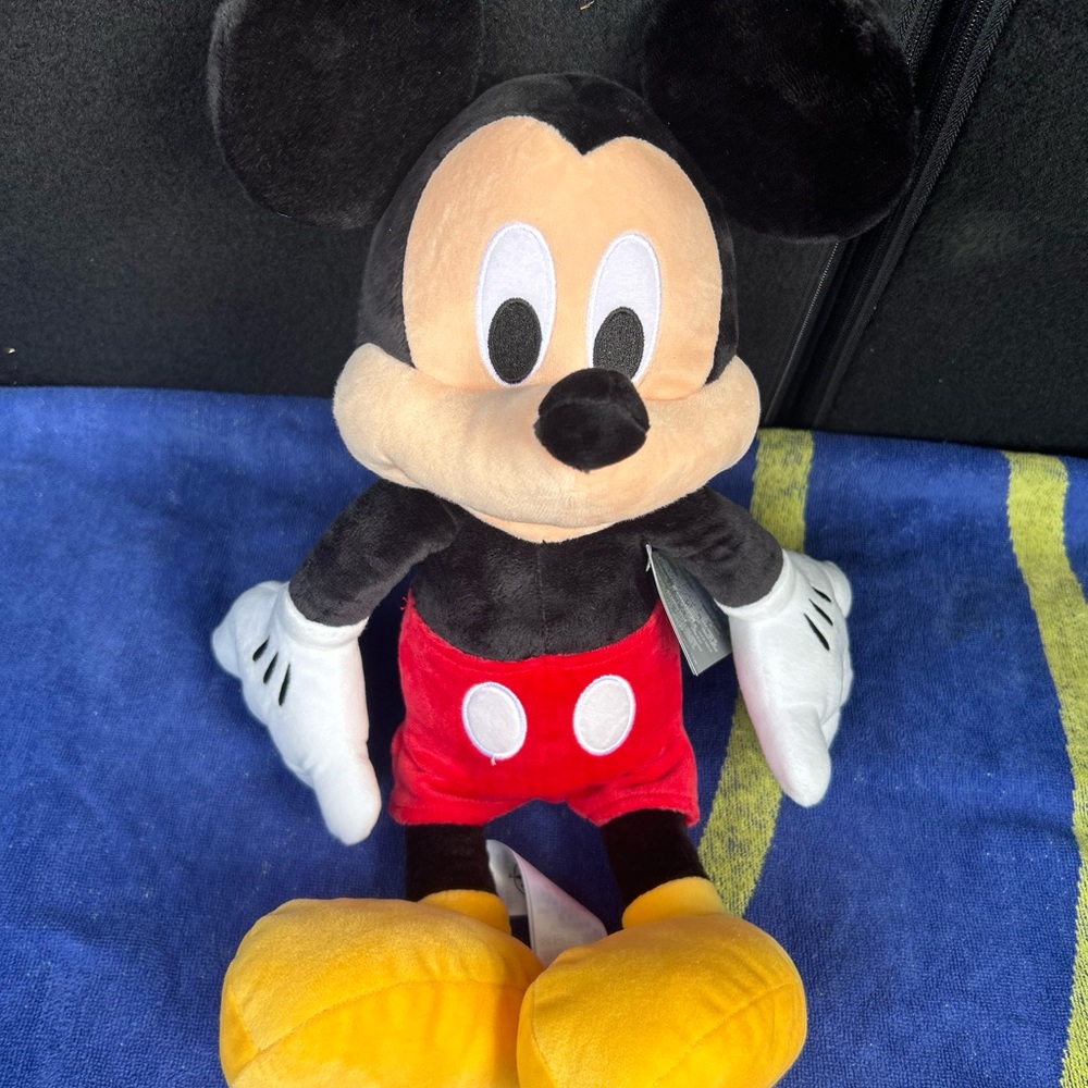 Mickey Mouse Plush Stuffed Animal Toy Classic Disney Character Kid 18 Inches NWT